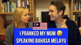 I PRANKED MY MUM TO SPEAK BM 