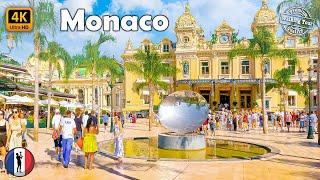  MONACO Monte-Carlo Walking Tour - French Riviera - Côte d'Azur - Summer 2024 - 4k60fps