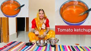 मिण्टो में home-made tomato ketchup तैयार