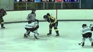 #6 Wiencek, #16 Givens and #19 Durante shifts vs Arizona at NAPHL Showcase in Aston, PA 11-16-15