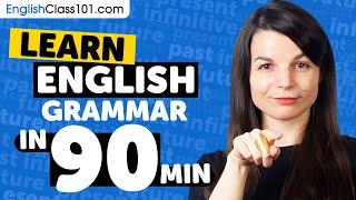 Learn English Grammar in 1 Hour - ALL the Basics Beginners Need [Grammar]