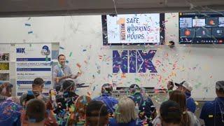 Nix Accomplishes 1 Million Safe, Working, Hours!