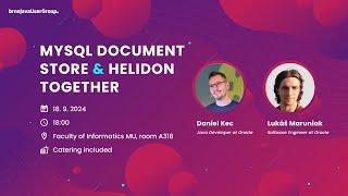 MySQL Document Store & Helidon Together