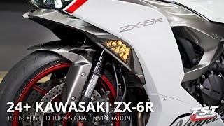 How to Install TST Nexus Sequential Turn Signals on a 2024+ Kawasaki ZX-6R by TST Industries