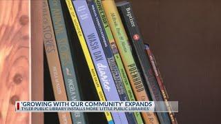 Tyler public library to install Little Public Library throughout community
