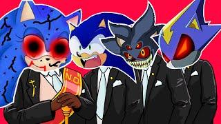 Sonica The Female.EXE & Sonic & Sonic.EXE & Metal Sonic - Meme Coffin Dance COVER