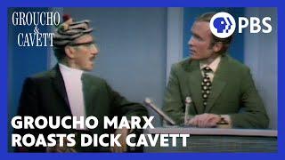 Groucho Marx roasts Dick Cavett | Groucho & Cavett | American Masters | PBS