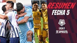 Resumen de la fecha 5 del Torneo Clausura 2024: todos los goles que viste en L1MAX | #Liga1TeApuesto