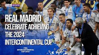 Real Madrid Celebrate Achieving The 2024 Intercontinental Cup