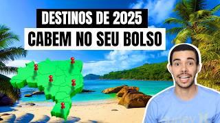 LUGARES BARATOS PARA VIAJAR NO BRASIL EM 2025 | Conheça destinos imperdíveis que cabem no seu bolso