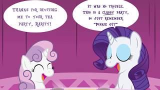 "When In Doubt" - MLP Comic Dub ( Rarity / Sweetie Belle / Funny )