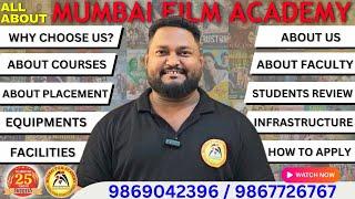 Film Institute in India #Mumbai I Why to Choose Mumbai Film Academy I Best Film School in India