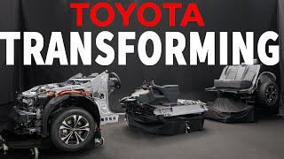 Toyota is CHANGING how cars are built // their latest production SECRETS revealed