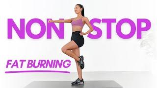 FULL BODY FAT BURNING WORKOUT  30 MIN Non-stop Cardio Workout - No Jumping, No Squat, No Lunge