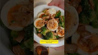 Easy Broccoli and Egg recipes ||Salad recipe #food #shorts #recipe #salad