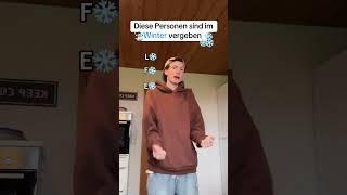 Diese Personen sind im Winter vergeben #foryou #dance #youtubeshorts #youtubecreatorcommunity