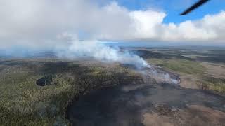 USGS video of eruption of Kilauea near Napau Crater, Sept. 19, 2024