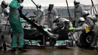 MERCEDES AMG F1 Pit stops