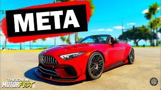 BRAND NEW Mercedes-AMG SL63 4MATIC+ IS META! - The Crew Motorfest Daily Build #136