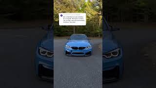 Bro I just checked your channel  #f80 #m3 #bmw #cars #supercar #shorts #carshorts