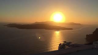 Santorini at Sunset