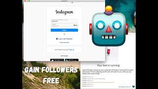 FREE Simple Instagram Bot  Gain Real Followers (Open Source)