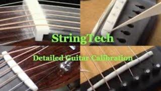 Detailed Guitar Tuning / Compensation@StringTechWorkstations@StringTechWorkstations