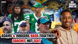 NFL Sunday Wake Up: Adams & Rodgers Reunite | Coaching Hot Seat