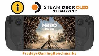 Metro Exodus (Test Nov 2024) on Steam Deck OLED with Steam OS 3.7