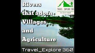 River Quotes|| Flow of water|| Watercraft|| Rural rivers|| Travel_Explore 360