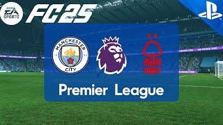 FC 25 | Manchester City vs Nottingham Forest | Premier League 24/25 | PS5 Full Match