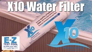 The X10 Water Filter From Spa Marvel