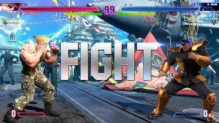 Street fighter 6 NuckleDu (Guile) Vs ImSpaceBoy (M.Bison) SF6 High Level Match's!