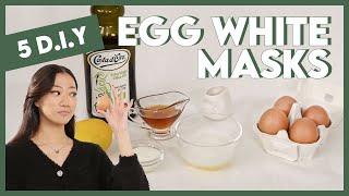 5 Best egg white masks for skin tightening | Easy 2-ingredient face mask at home