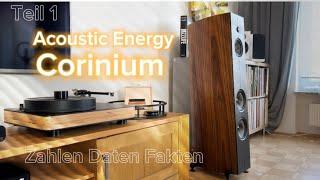 Acoustic Energy Corinium - Zahlen Daten Fakten & Erste Eindrücke / High End HiFi Speakers