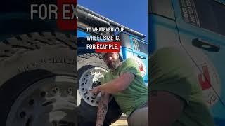 Off-road beginner tip for Airing Down Tires!