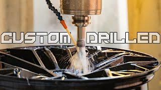 How To Custom Drill Alloy Wheels To Fit Many Cars | Custom Drilled Wheels | Riviera Wheels