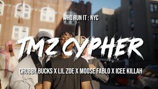 Chubby Bucks x Lil Zoe x Moose Fablo x Ice Killah - TMZ Cypher (WhoRunItNYC Performance)