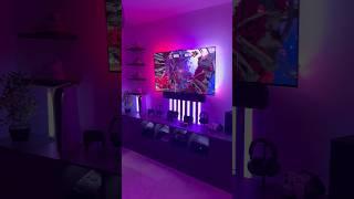 Gaming Room RGB Console and PC Setup