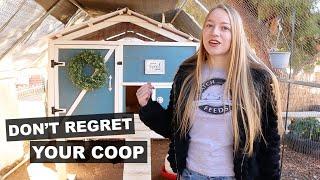 Chicken Coop Design MUST HAVES - Watch This Before Building a Coop