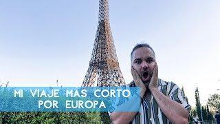 ¿ESTÁ LA TORRE EIFFEL EN MADRID? | VISITO PARQUE EUROPA