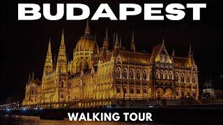 Budapest 2023, Hungary Walking Tour (4K)
