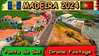 Exploring Ponta do Sol: A Drone Journey Over Madeira’s Sun-Kissed Coastal Gem #Tramtarie