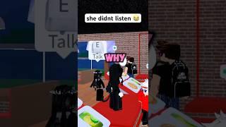 she got so mad  #roblox #funny #trolling #memes #meme #shorts