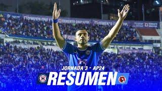 Resumen | Cruz Azul vs Xolos | Jornada 3 | Apertura 2024