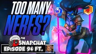 The PROBLEM with constantly NERFING NEW CARDS  | The Snap Chat Podcast #94