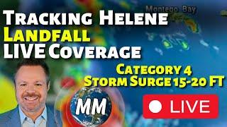 LIVE Join Rusty As He Tracks Hurricane Helene Making Landfall