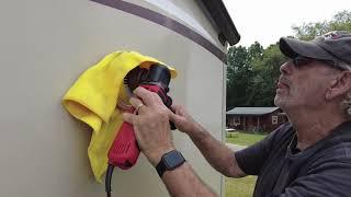 How to remove fiberglass oxidation from your RV exterior