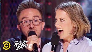 A Husband and Wife Roast Each Other - Joe List vs. Sarah Tollemache - Roast Battle