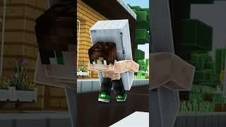 KASLI GREEN YARDIMA İHTİYAÇ DUYMAZ ASLANIM - Minecraft #shorts